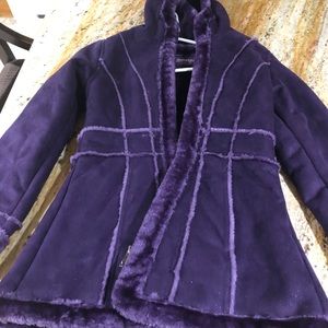 Winter coat in Purple